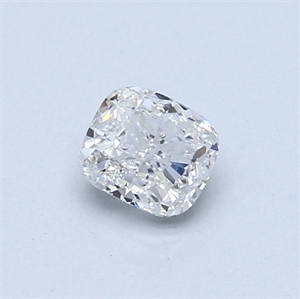 Picture of 0.51 Carats, Cushion Diamond with  Cut, F Color, I1 Clarity and Certified by GIA