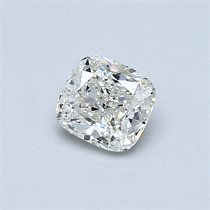 Picture of 0.42 Carats, Cushion Diamond with  Cut, J Color, VS1 Clarity and Certified by GIA