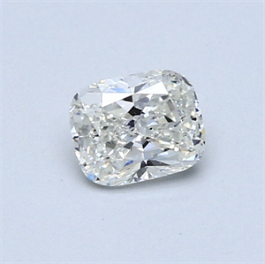 Picture of 0.47 Carats, Cushion Diamond with  Cut, I Color, SI2 Clarity and Certified by GIA