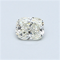 0.41 Carats, Cushion Diamond with  Cut, K Color, VS1 Clarity and Certified by GIA