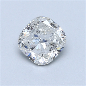 Picture of 0.71 Carats, Cushion Diamond with  Cut, H Color, I2 Clarity and Certified by GIA