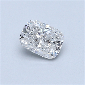 Picture of 0.51 Carats, Cushion Diamond with  Cut, G Color, I2 Clarity and Certified by GIA