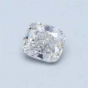 Picture of 0.51 Carats, Cushion Diamond with  Cut, F Color, I1 Clarity and Certified by GIA