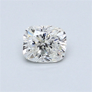 Picture of 0.51 Carats, Cushion Diamond with  Cut, G Color, SI1 Clarity and Certified by GIA