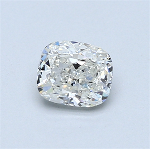 Picture of 0.56 Carats, Cushion Diamond with  Cut, H Color, SI2 Clarity and Certified by GIA