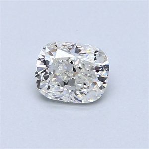 Picture of 0.55 Carats, Cushion Diamond with  Cut, H Color, SI2 Clarity and Certified by GIA