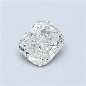 Picture of 0.51 Carats, Cushion Diamond with  Cut, I Color, SI1 Clarity and Certified by GIA