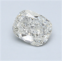 0.87 Carats, Cushion Diamond with  Cut, G Color, SI2 Clarity and Certified by EGL