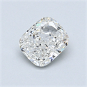 0.70 quilates, Del cojín Diamante , Color F, claridad SI2 y certificado por EGL