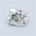 0.71 Carats, Cushion Diamond with  Cut, F Color, SI2 Clarity and Certified by EGL