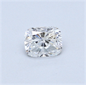 0.42 Carats, Cushion Diamond with  Cut, G Color, VS1 Clarity and Certified by GIA