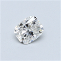 0.41 quilates, Del cojín Diamante , Color F, claridad SI1 y certificado por EGL