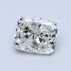Picture of 0.92 Carats, Cushion Diamond with  Cut, I Color, I2 Clarity and Certified by GIA