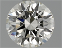 1.20 Carats, Round Diamond with Very Good Cut, L Color, IF Clarity and Certified by GIA