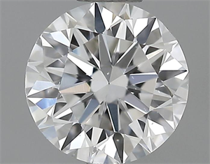 Picture of 0.50 Carats, Round Diamond with Very Good Cut, E Color, VS1 Clarity and Certified by GIA