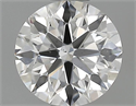 0.51 Carats, Round Diamond with Very Good Cut, E Color, VS2 Clarity and Certified by GIA