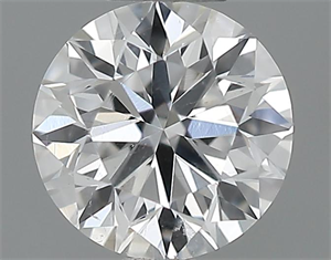 Picture of 0.30 Carats, Round Diamond with Very Good Cut, D Color, SI1 Clarity and Certified by GIA