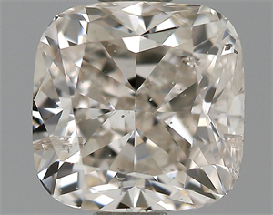 Picture of 1.02 Carats, Cushion Diamond with  Cut, G Color, SI1 Clarity and Certified by EGL