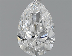 Picture of 1.00 Carats, Pear Diamond with  Cut, D Color, SI2 Clarity and Certified by GIA