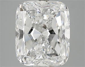 Picture of 5.06 Carats, Cushion Diamond with  Cut, D Color, VS1 Clarity and Certified by GIA