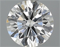 0.41 quilates, Redondo Diamante , Color I, claridad VVS2 y certificado por GIA