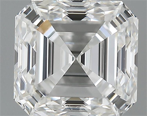 Picture of 1.08 Carats, Asscher Diamond with  Cut, F Color, VS1 Clarity and Certified by GIA