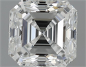 1.01 Carats, Asscher Diamond with  Cut, E Color, VS1 Clarity and Certified by GIA