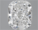 3.02 Carats, Cushion Diamond with  Cut, D Color, VS2 Clarity and Certified by GIA