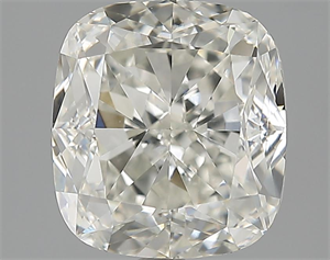 Picture of 4.01 Carats, Cushion Diamond with  Cut, K Color, VS1 Clarity and Certified by GIA