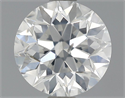 1.01 Carats, Round Diamond with Fair Cut, F Color, I1 Clarity and Certified by GIA