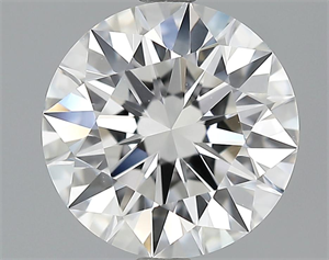 Picture of 2.12 Carats, Round Diamond with Excellent Cut, D Color, VVS2 Clarity and Certified by GIA