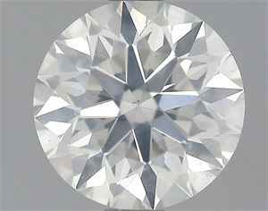 Picture of 0.71 Carats, Round Diamond with Excellent Cut, G Color, I1 Clarity and Certified by GIA
