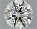 2.02 quilates, Redondo Diamante , Color H, claridad IF y certificado por GIA