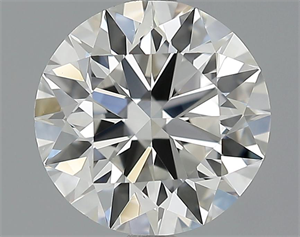 Picture of 2.02 Carats, Round Diamond with Excellent Cut, H Color, IF Clarity and Certified by GIA