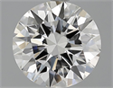 2.22 Carats, Round Diamond with Excellent Cut, G Color, VVS1 Clarity and Certified by GIA