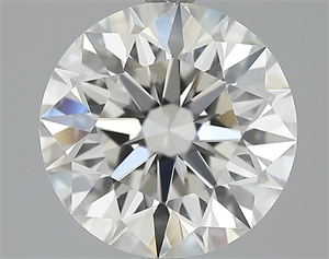 Picture of 3.14 Carats, Round Diamond with Excellent Cut, H Color, VVS1 Clarity and Certified by GIA