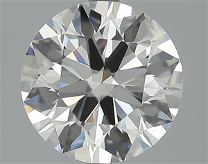 Picture of 3.02 Carats, Round Diamond with Excellent Cut, M Color, VVS1 Clarity and Certified by GIA