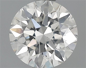 Picture of 0.55 Carats, Round Diamond with Very Good Cut, G Color, SI2 Clarity and Certified by GIA