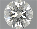 0.56 quilates, Redondo Diamante , Color J, claridad SI2 y certificado por GIA