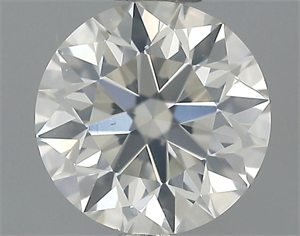 Picture of 0.55 Carats, Round Diamond with Excellent Cut, J Color, SI2 Clarity and Certified by GIA