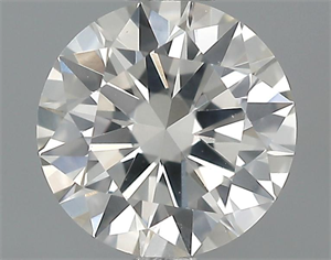 Picture of 0.54 Carats, Round Diamond with Excellent Cut, I Color, SI2 Clarity and Certified by GIA