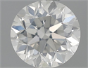 0.50 Carats, Round Diamond with Fair Cut, G Color, SI2 Clarity and Certified by GIA