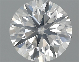 Picture of 0.57 Carats, Round Diamond with Very Good Cut, G Color, SI2 Clarity and Certified by GIA