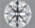0.53 quilates, Redondo Diamante , Color F, claridad SI2 y certificado por GIA