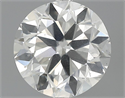 1.04 Carats, Round Diamond with Very Good Cut, I Color, SI2 Clarity and Certified by GIA