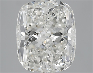 Picture of 5.53 Carats, Cushion Diamond with  Cut, G Color, SI2 Clarity and Certified by IGI