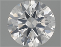 0.55 quilates, Redondo Diamante , Color E, claridad SI2 y certificado por GIA