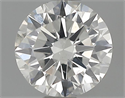 0.50 quilates, Redondo Diamante , Color H, claridad SI1 y certificado por GIA