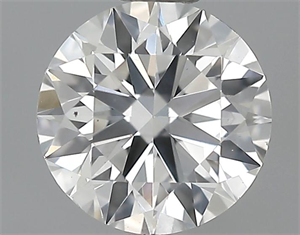 Picture of 0.50 Carats, Round Diamond with Excellent Cut, G Color, SI1 Clarity and Certified by GIA