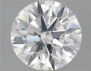 Picture of 0.70 Carats, Round Diamond with Very Good Cut, G Color, SI2 Clarity and Certified by GIA